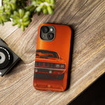 Orange Cuda Phone Case, 71 Classic Muscle Car Tough Cover