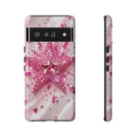 Pink Glitter Star Tough Case | Sparkle Phone Case
