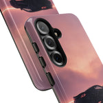 C8 Corvette Silhouette Pastel Horizon Case