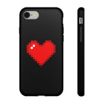 Pixel Heart 8-Bit Retro Art Tough Phone Case