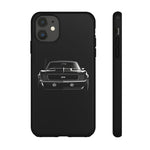 1969 Camaro Black Restomod Front Tough Phone Case Cover Gift