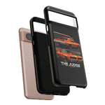 1969 GTO Judge Orange Muscle Car Tough Phone Case Cover Gift