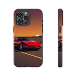 Red C4 ZR-1 King of the Hill Art Tough Phone Case