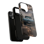 C2 1965 Sting Ray Phone Case, Silver Blue Tough Cover