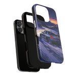R34 GTR Skyline Snow Country Drift JDM Tough Phone Case