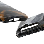 70 El Camino SS Phone Case, Black Classic Car Foggy Mountain Cover