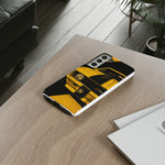 Z28 Yellow Camaro Retro Poster Tough Phone Case