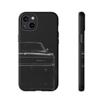 Black Charger RT Phone Case, 68 Classic Muscle Car Cover, Mens Gift
