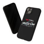 Silver C6 Z06 Phone Case for Chevy Fans, Tough Cover