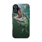 Muskie Fishing Phone Case, Freshwater Strike Cover for Anglers