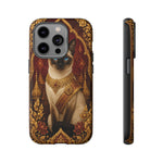 Siamese Cat Thai Royal Portrait Art Tough Phone Case