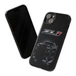 ZL1 Camaro phone case | tough phone case, black muscle car design