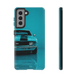 Muscle Car Phone Case Teal 69 Camaro SS, Retro Classic Cover, Guys Gift