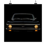 1969 Chevy Nova SS Poster Classic Muscle Car Wall Art Print Vintage Retro Garage