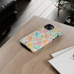 Watercolor Flip Flops pattern Tough Case | Beach Shells Phone Cover