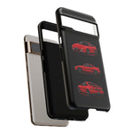 Red MR2 JDM Sports Car Phone Case Tough Multi View