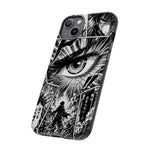 Manga Speed Lines Art Tough Phone Case