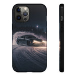 MK4 Supra Snow Drift Night Tough Phone Case