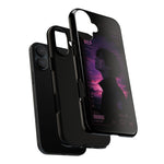 Melancholy Data Poster Phone Case, Glitch Anime Sky Tough Cover