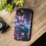 Skyline GT-R Tokyo Rain JDM Night Art Tough Phone Case