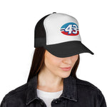 #43 Retro Racing Trucker Cap Hat | Classic Stock Car Style Mesh Snapback