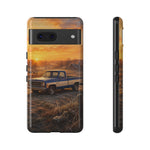 73 Chevy C10 Square body Truck Two-Tone Sunrise Tough Phone Case
