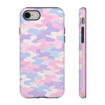 Pink Camo Pastel Art Tough Phone Case