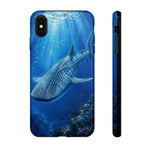 Whale Shark Phone Case, Sunlit Spotted Pattern Cover