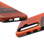 Orange Cuda Phone Case, 71 Classic Muscle Car Tough Cover