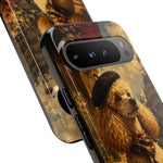 Poodle in Beret Phone Case | Vintage Paris Café Illustration