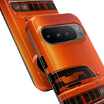 Orange Cuda Phone Case, 71 Classic Muscle Car Tough Cover