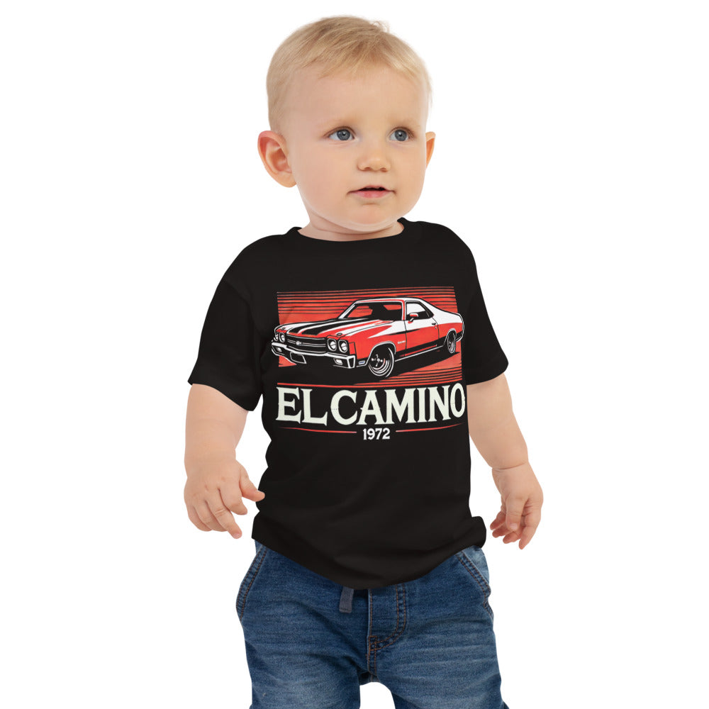 1972 El Camino SS t-shirt for Little Chevy Classic Car Lovers Gear Heads Automotive Baby Tee