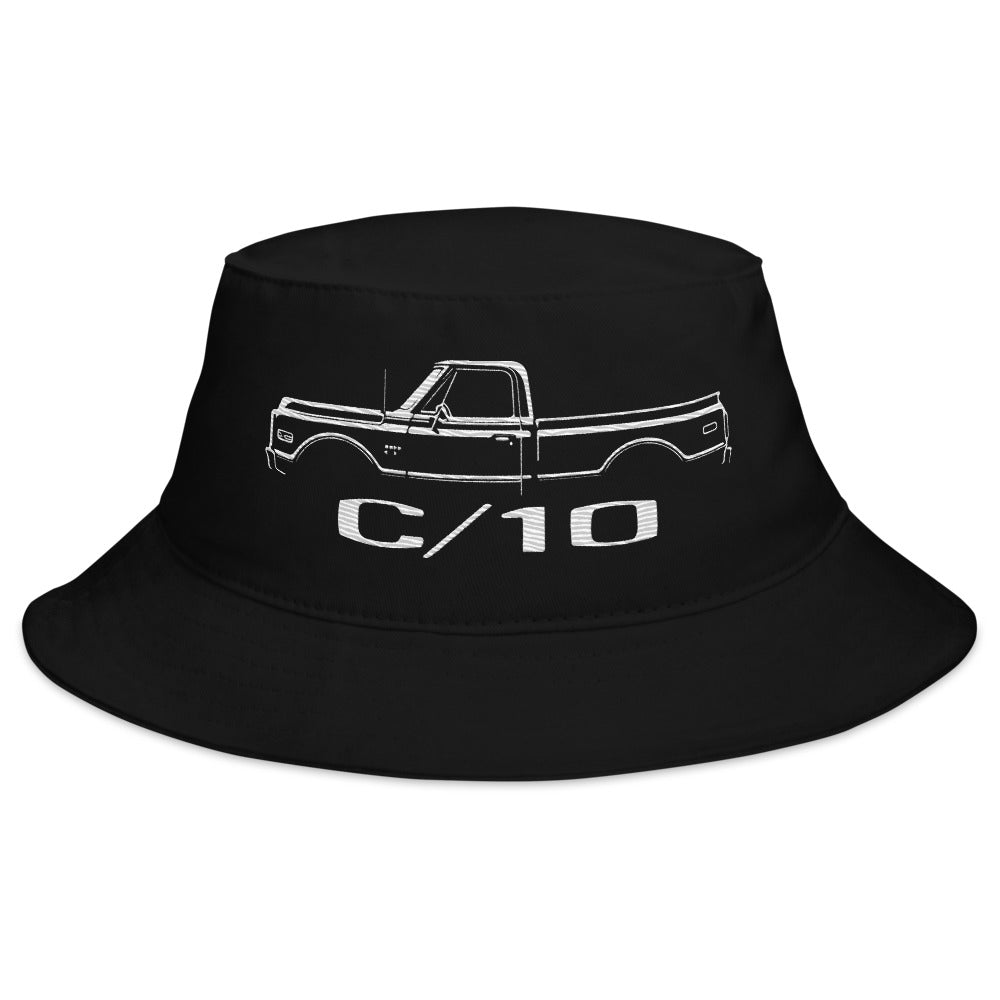 1970 Chevy C10 bucket hat for Classic Pickup Truck Enthusiasts Custom 10