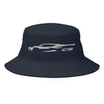 2024 2025 Corvette C8 Silhouette 8th Gen Vette Owners Custom Embroidered Bucket Hat