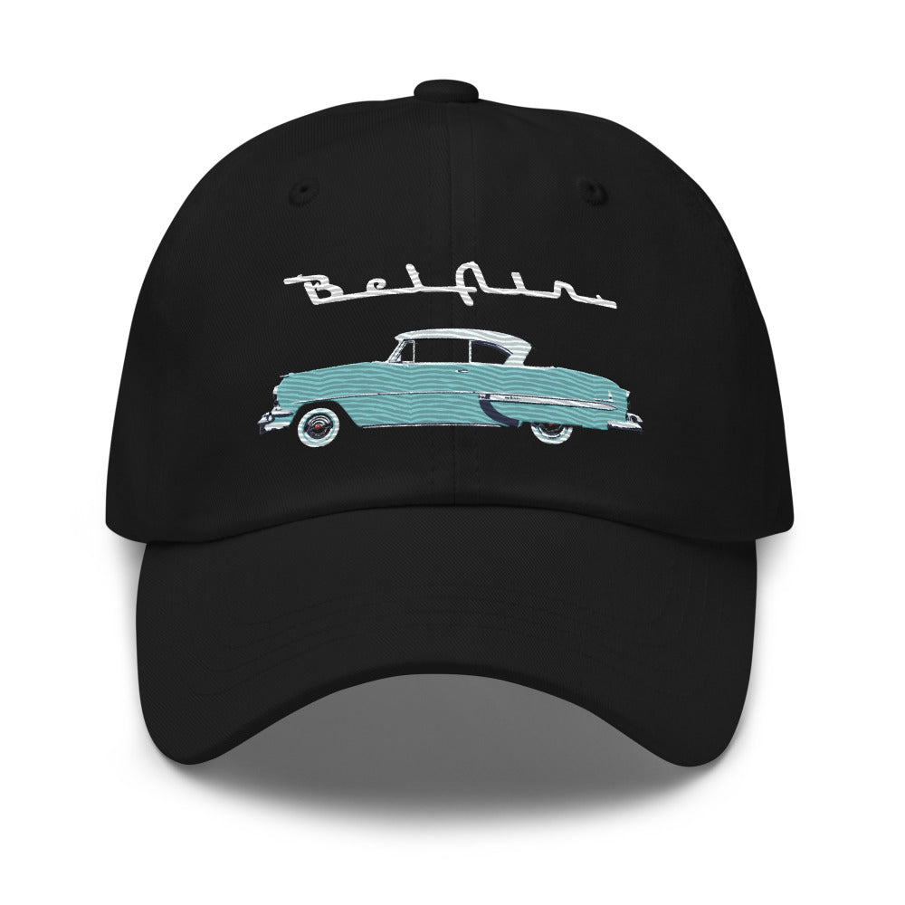 1954 Chevy Bel Air Turquoise Antique Classic Car Collector Cars Dad hat