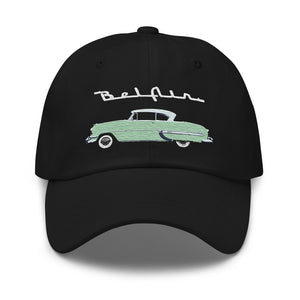 1954 Chevy Bel Air Surf Green Antique Classic Car Collector Cars Dad hat