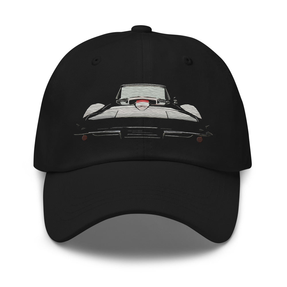 1967 Corvette Convertible C2 Vette Owner's Custom Dad hat for Chevy Classic Car Enthusiasts