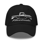 1958 Chevy Apache Fleetside Dad hat for Antique Pickup Truck Owners Cap