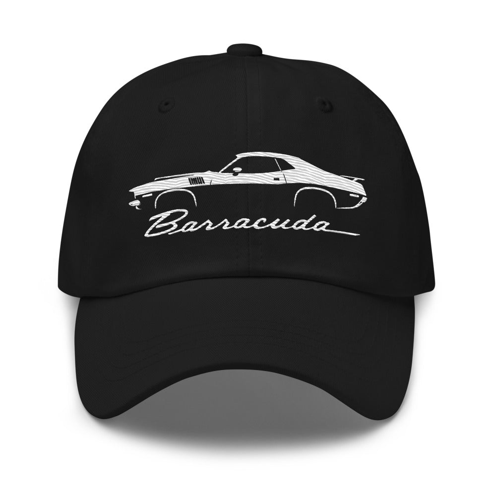 1971 Barracuda Dad hat for Muscle Car Enthusiasts American Classic Cars 71 Cuda Cap