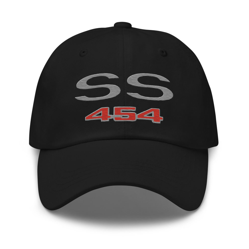 Chevelle SS 454 Dad hat for Classic Chevy Muscle Car Owners Enthusiasts Gear Heads Cap