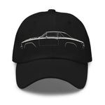 1966 Chevelle Hat in black, front view