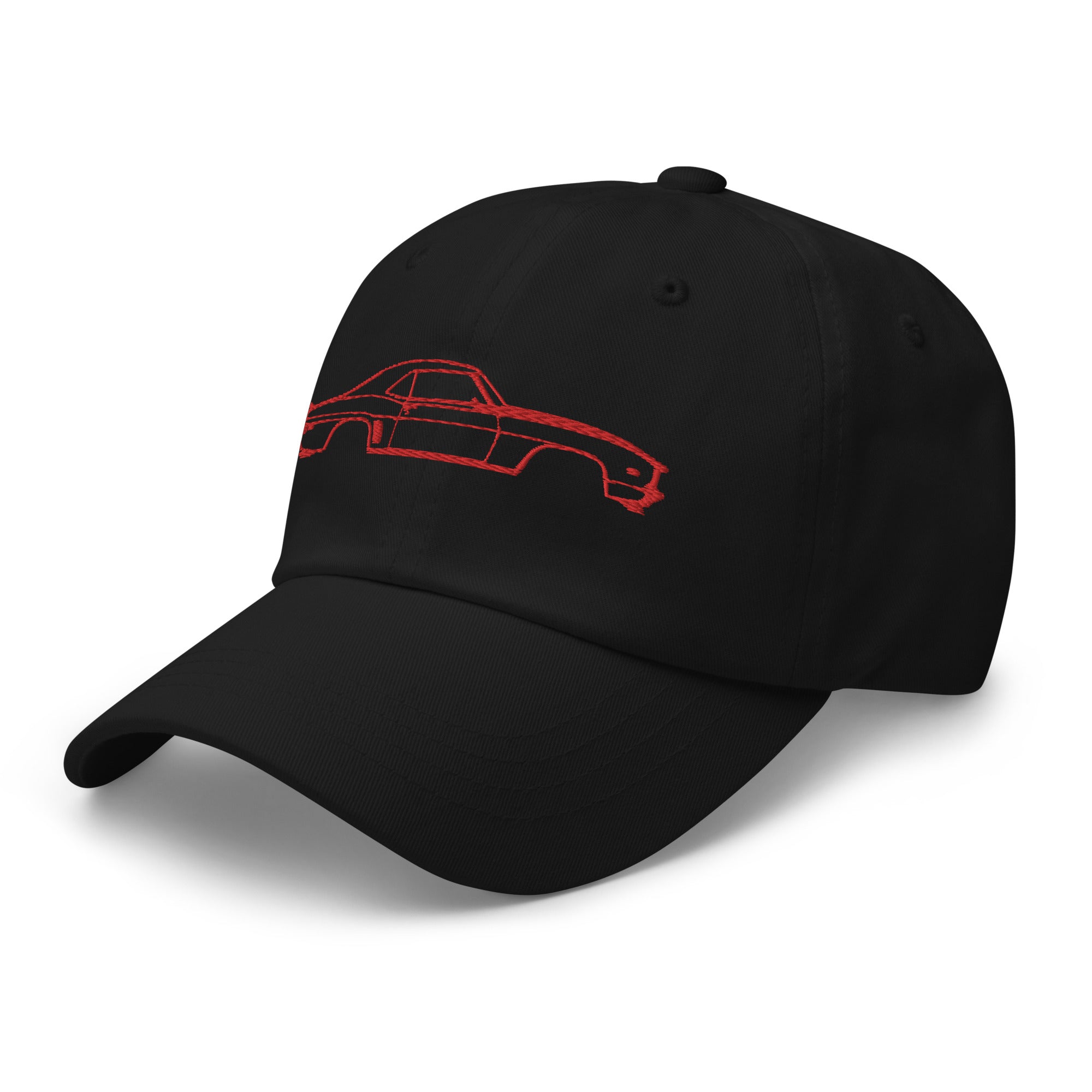 First Generation Chevy Camaro Red Lines Custom Classic Car Club Muscle Cars Dad hat