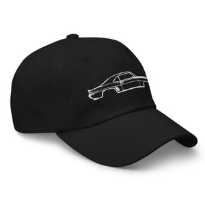 First Generation Chevy Camaro Line Art Custom Classic Car Club Muscle Cars Dad hat