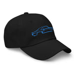 First Generation Chevy Camaro Blue Lines Custom Classic Car Club Muscle Cars Dad hat