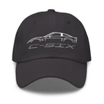 Corvette C6 Lines Sixth Gen Vette Drivers Custom Dad hat