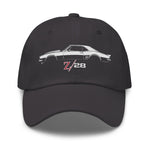 First Generation 1967 Camaro Z28 Dad hat for Chevy Muscle Car Owners Enthusiasts Cap