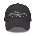 1970 Chevy C10 Dad hat for Classic Pickup Truck Enthusiasts Custom 10 Cap