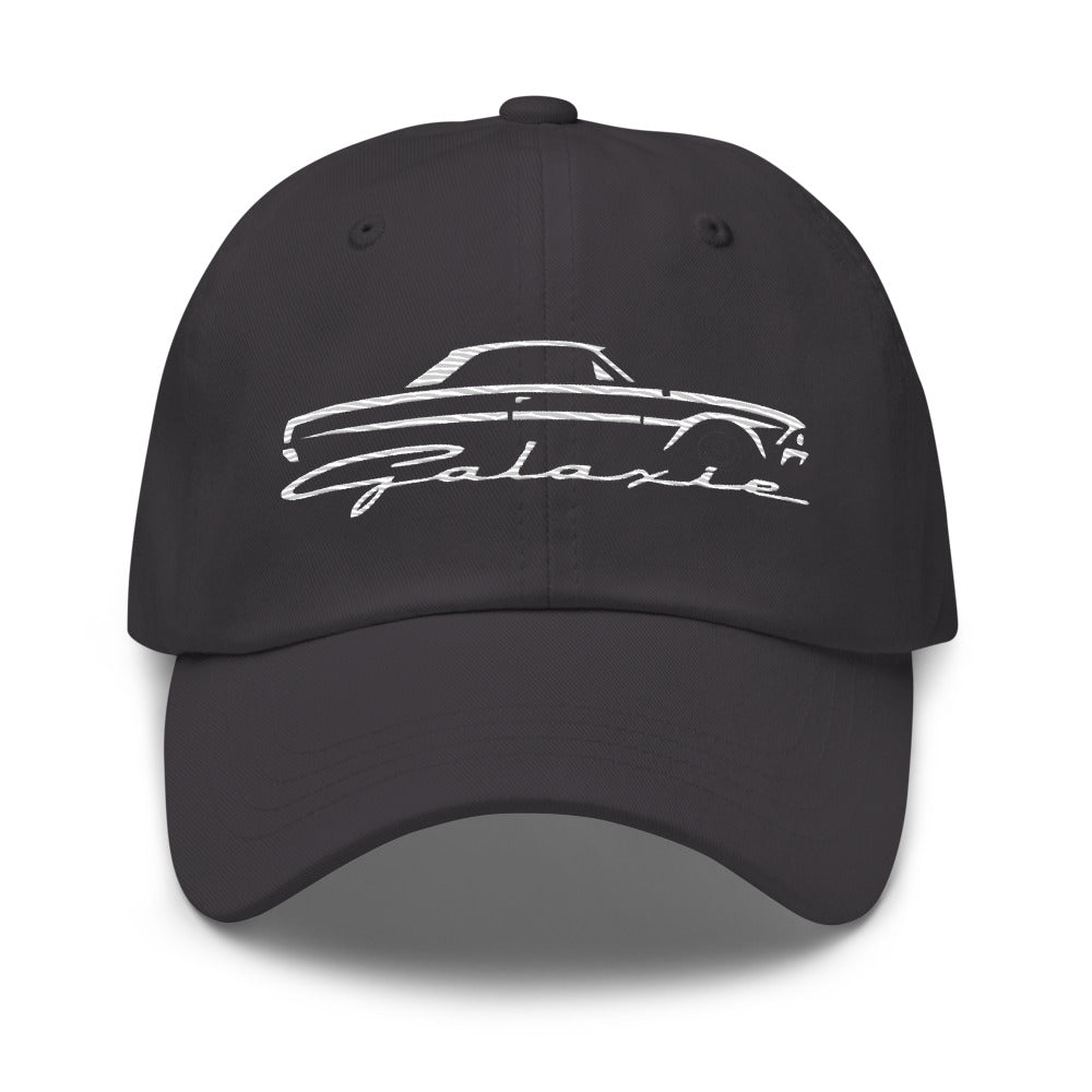 1964 Galaxie Silhouette Emblem Dad hat for American Classic Car Owners Automotive Cap