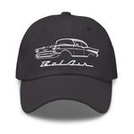 1957 Bel Air Dad hat for Antique Chevy Owners Classic Car Enthusiasts 57 Belair Cap
