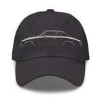 1966 Chevelle Hat in grey, front view